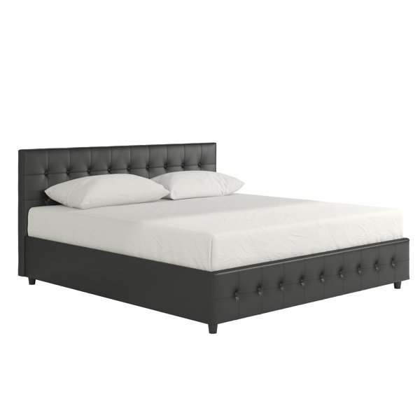 Gas Lift Storage Bed Wayfair A comfortable, sheltering spot to read, lounge or watch tv in bed, our lana bed's soft, sweeping curves are a modern update to the classic wingback. gas lift storage bed