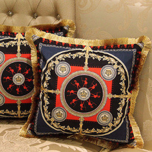 embellished throw pillows