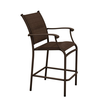 Soro 29 Patio Bar Stool Tropitone Frame Color Greco Fabric Patio Bar Stool Tropitone Frame Color