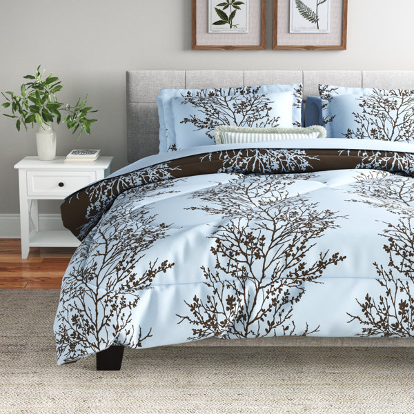 Floral Branches Duvet Cover Set King Size Pink Garden Flowers Bedding Sets 100/% Cotton 3 Piece Bedding Sets Reversible Soft Watercolor Botanical Flower Pattern Comforter Cover Set King Size,Zipper