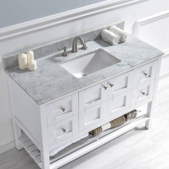 Ebern Designs Yoxall Ceramic 30 Single Bathroom Vanity Top Wayfair