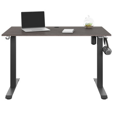 Jobari Adjustable Height Standing Desk with Built in Outlets