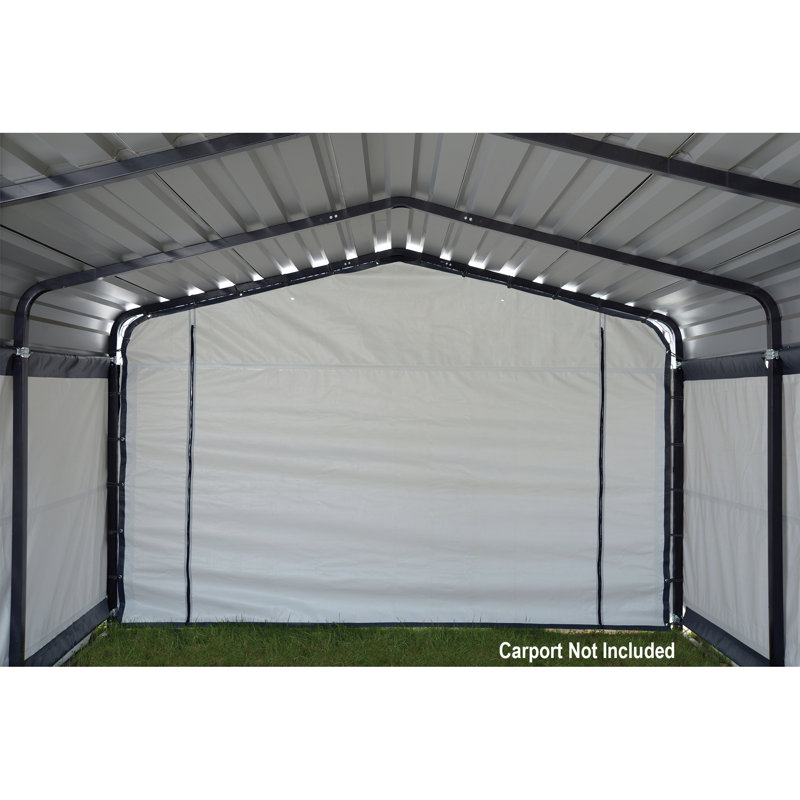 Arrow Enclosure Kit 10 X 15 Ft Replacement Canopy Reviews Wayfair