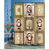 Jona Christmas 2022 Wayfair | Ben And Jonah Christmas Shower Curtains You'll Love In 2022