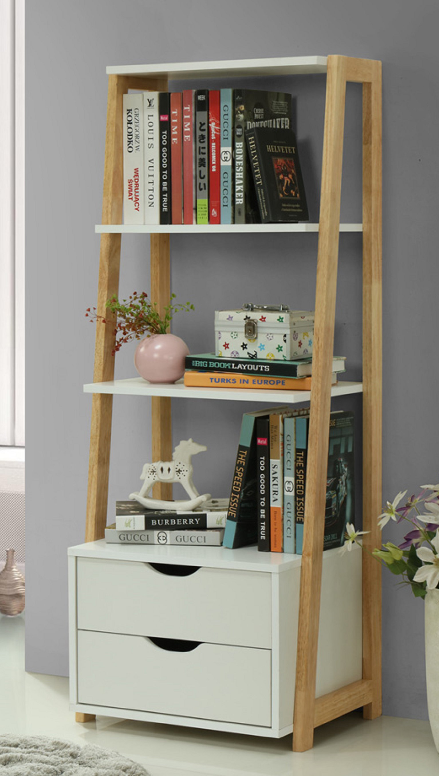 Wrought Studio Welland Ladder Bookcase Reviews Wayfair