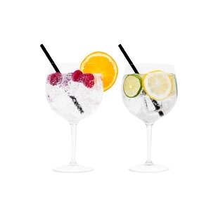 Clear Plastic Gin Balloon 600ml Drinking Glass By The Party Aisle