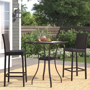 pub style outdoor table and chairs