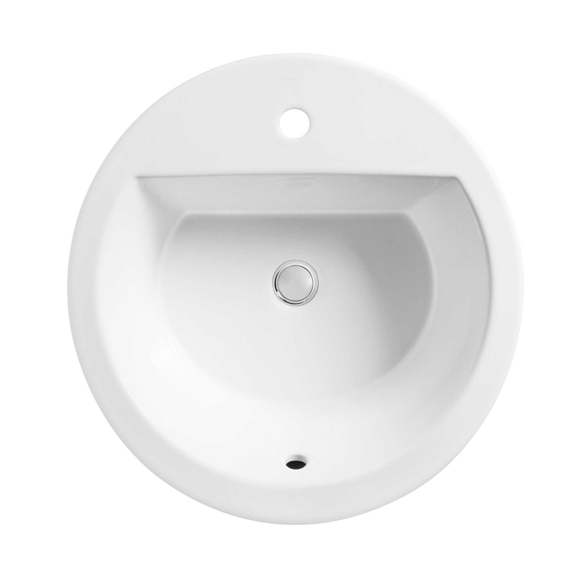 K 2714 1 0 4 58 96 Kohler Bryant Ceramic Circular Drop In K 2714 1 0 4 58 96 Kohler Bryant Ceramic Circular Drop In