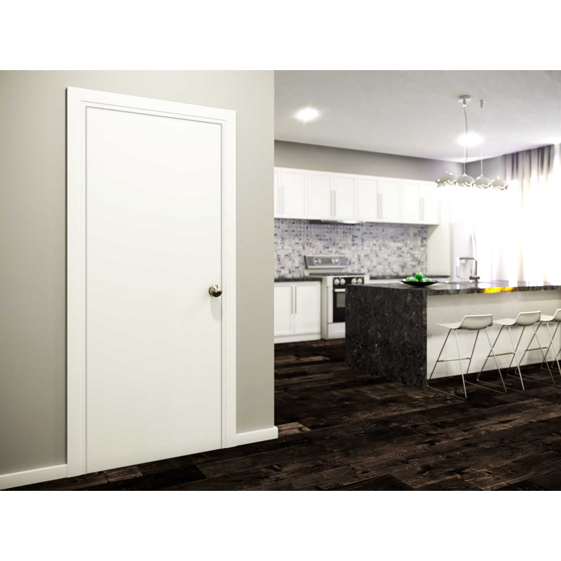 Eightdoors Flush Wood Primed Washington Standard Door Wayfair
