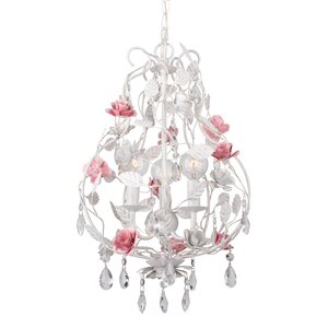 Lola 3-Light Candle-Style Chandelier