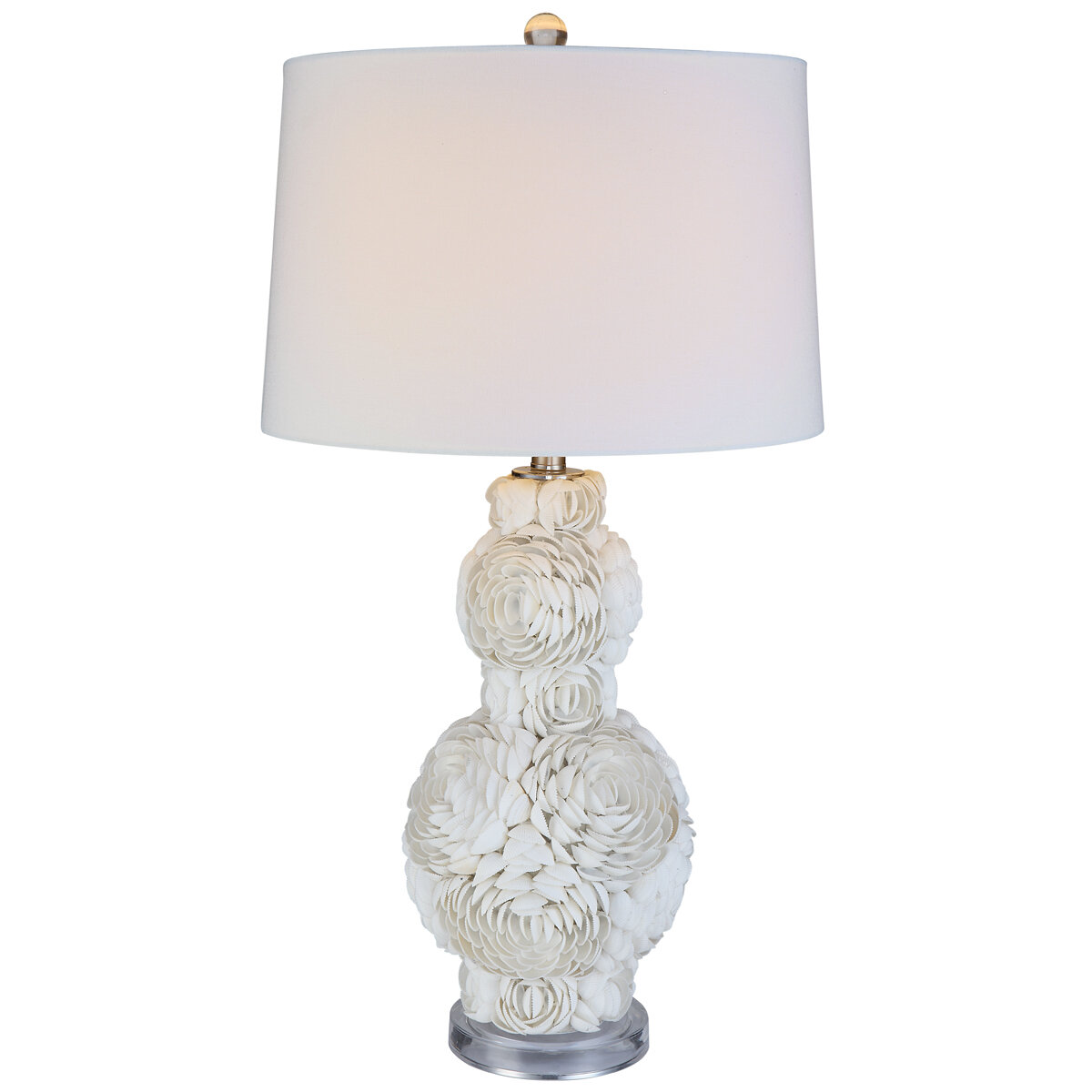 Rosecliff Heights Wilshire Shell 29 Table Lamp Set Reviews Wayfair