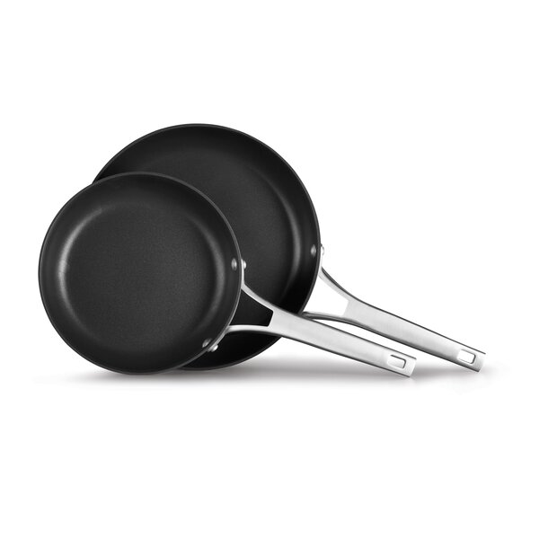 8-Inch Black Omelette Fry Pan Calphalon Contemporary Hard-Anodized Aluminum Nonstick Cookware 