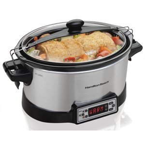 6-Qt. Stay or Go Programmable Right Size Slow Cooker