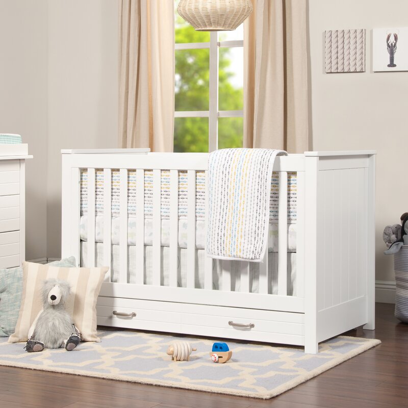 Davinci Asher 3 In 1 Convertible Crib And Storage Reviews Wayfair