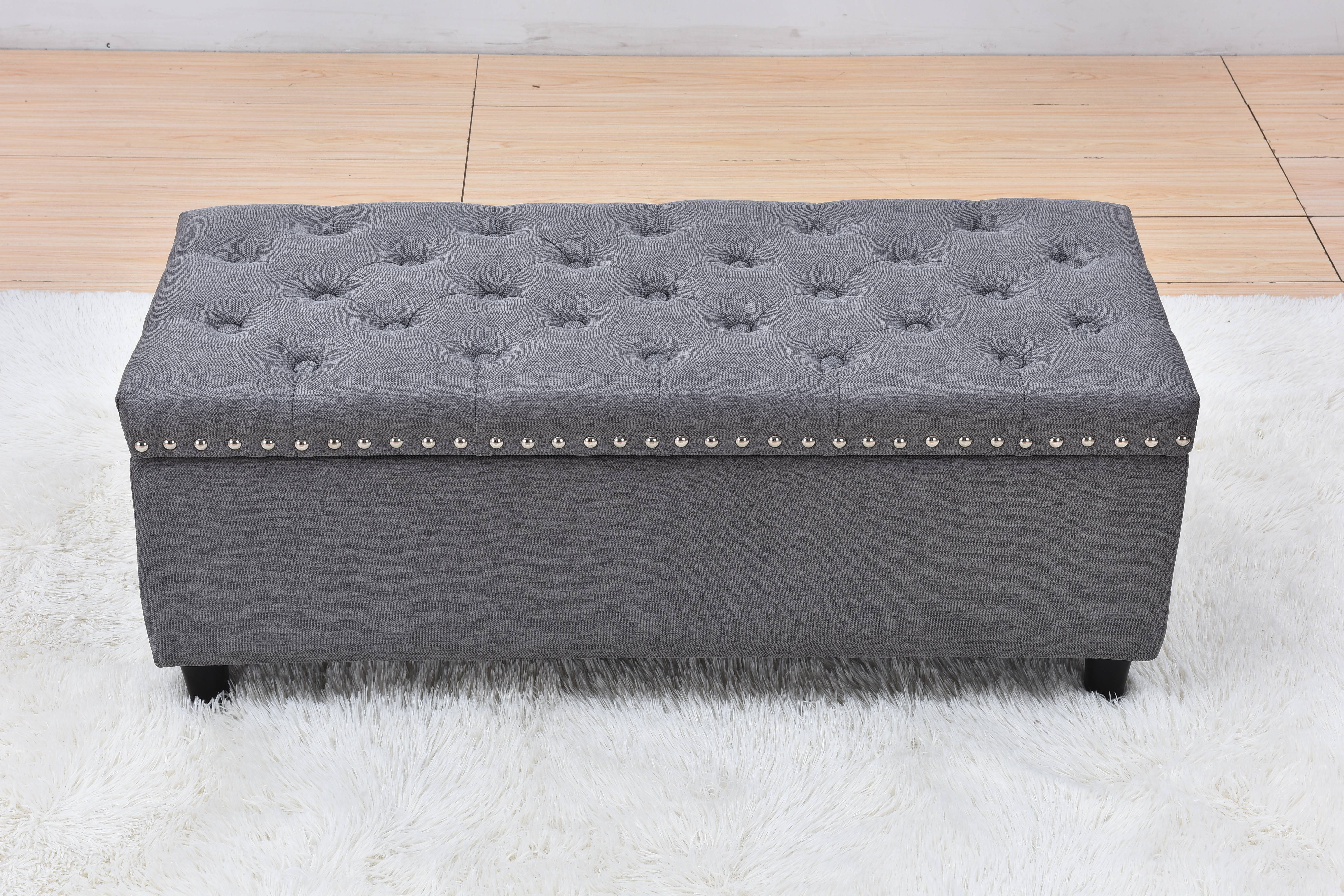 Mercer8 Ruthie Upholstered Storage Bench & Reviews Mercer8 Ruthie Upholstered Storage Bench & Reviews