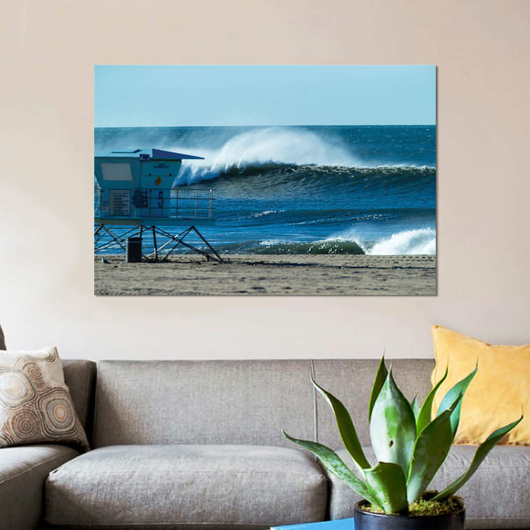 East Urban Home Waves In The Pacific Ocean Huntington Beach