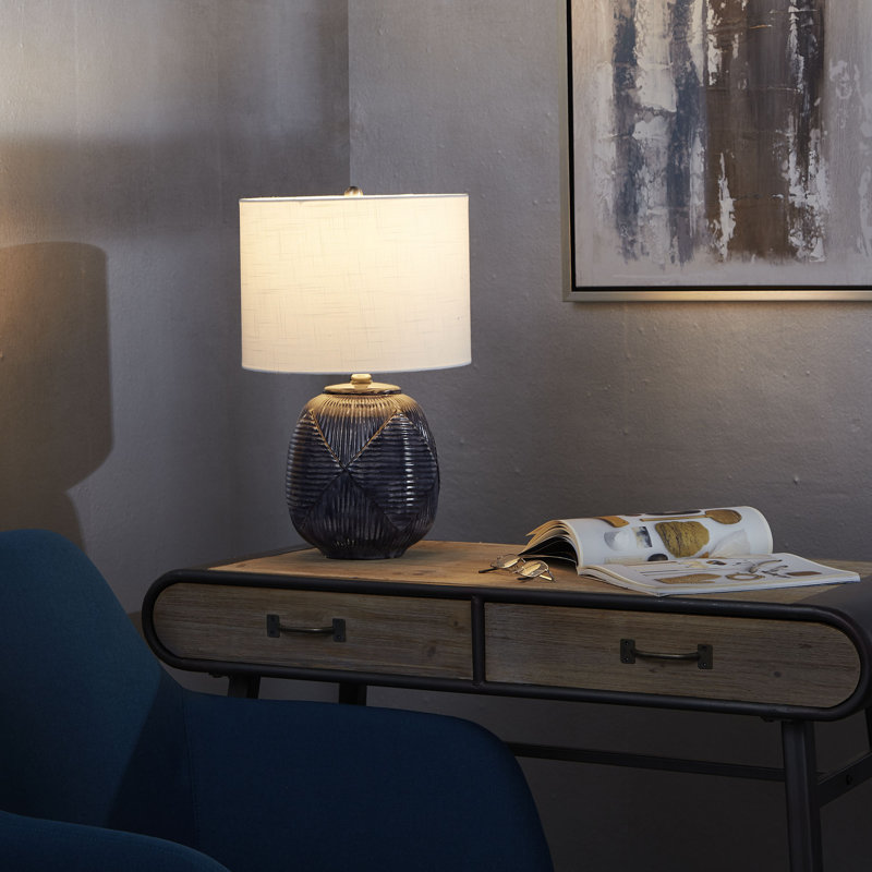 Home Decor Valencia Diamond /& Chrome Table Lamp Base /& Shade