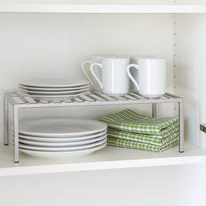 Expandable Kitchen Cabinet Helper Shelf