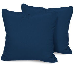 Square Outdoor Throw Pillow (Set of 2)