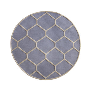 Martins Light Blue / Ivory Area Rug