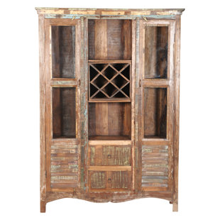 Go to store & view more images Ricker Glass Shutter China Cabinet by Bloomsbury Market