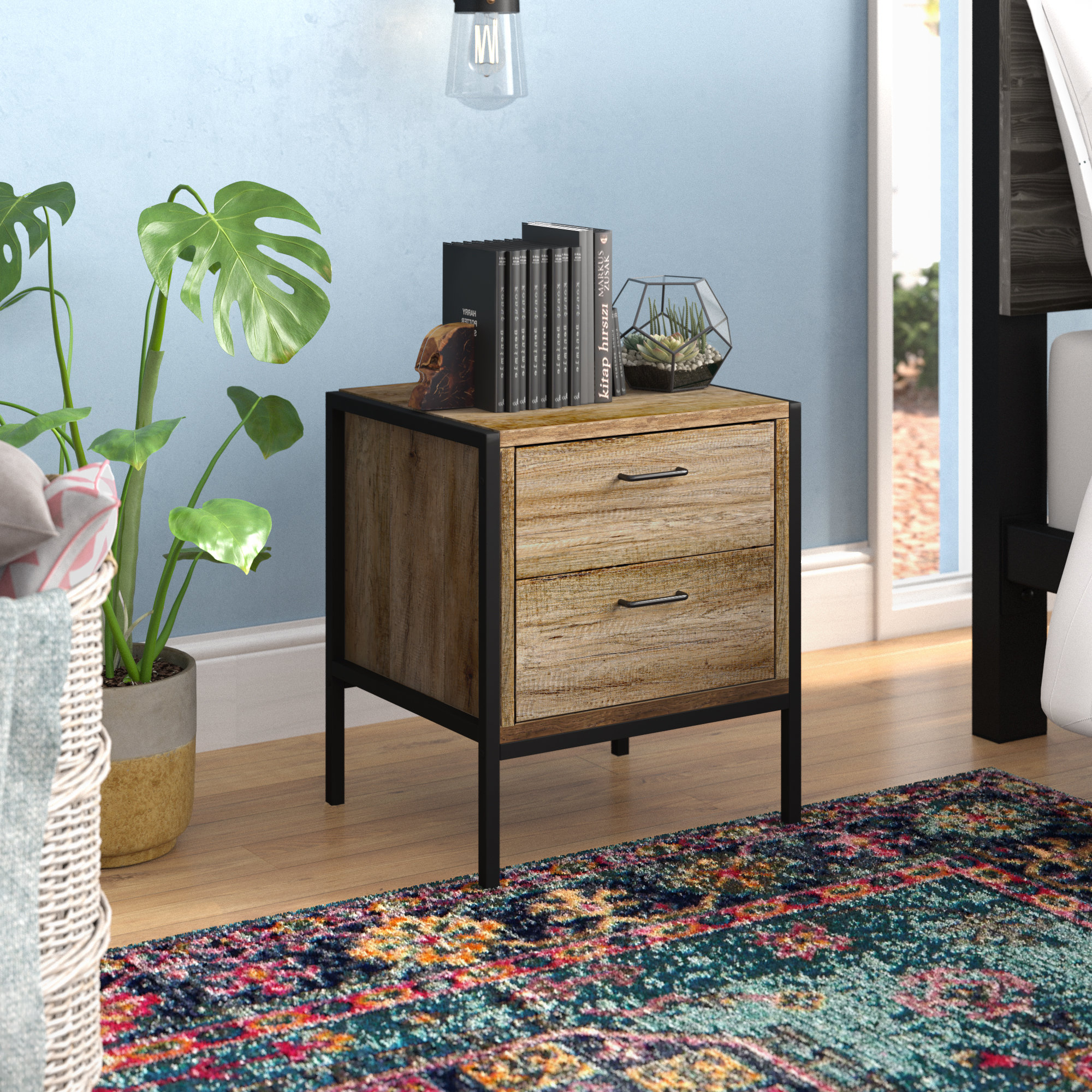 Williston Forge Amesbury 2 Drawer Bedside Table Reviews Wayfair Williston Forge Amesbury 2 Drawer Bedside Table Reviews Wayfair Co Uk