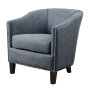 Three Posts™ Hottinger Nailhead Barrel Armchair & Reviews | Wayfair