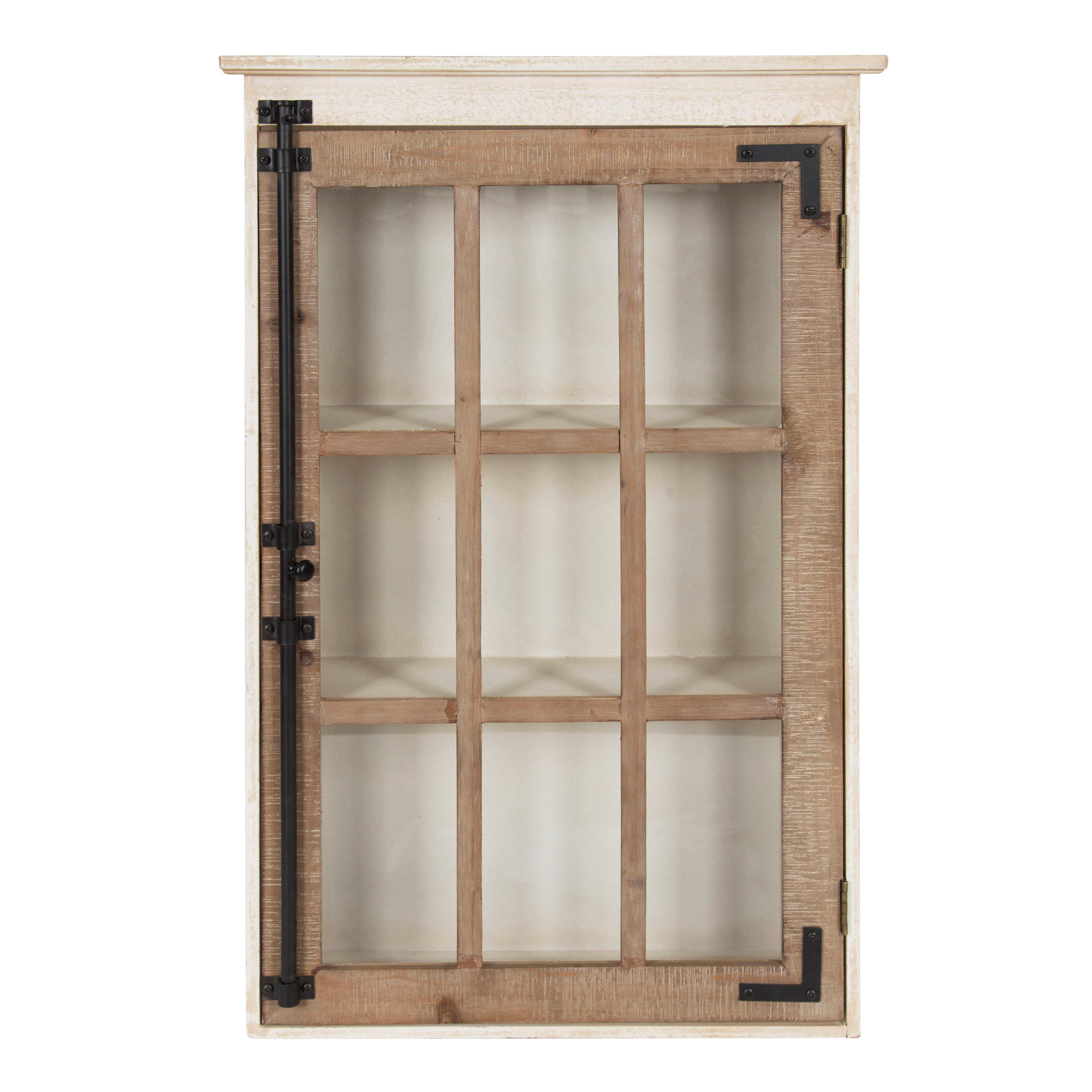 Gracie Oaks Zofia Farmhouse Cabinet Wall Shelf Reviews Wayfair Zofia Farmhouse Cabinet Wall Shelf
