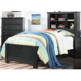 Chicago Platform Bed with Bookcase by Harriet Bee