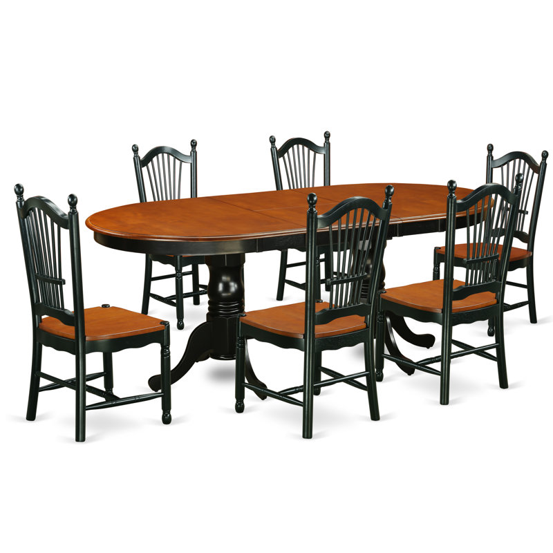 August Grove Pilcher Contemporary 7 Piece Dining Set Wayfair Pilcher Contemporary 7 Piece Dining Set
