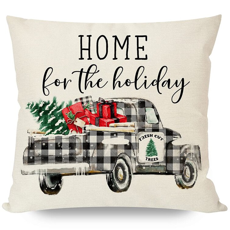 Decorative Pillows, Inserts & Covers I Run On Coffee & Christmas ...