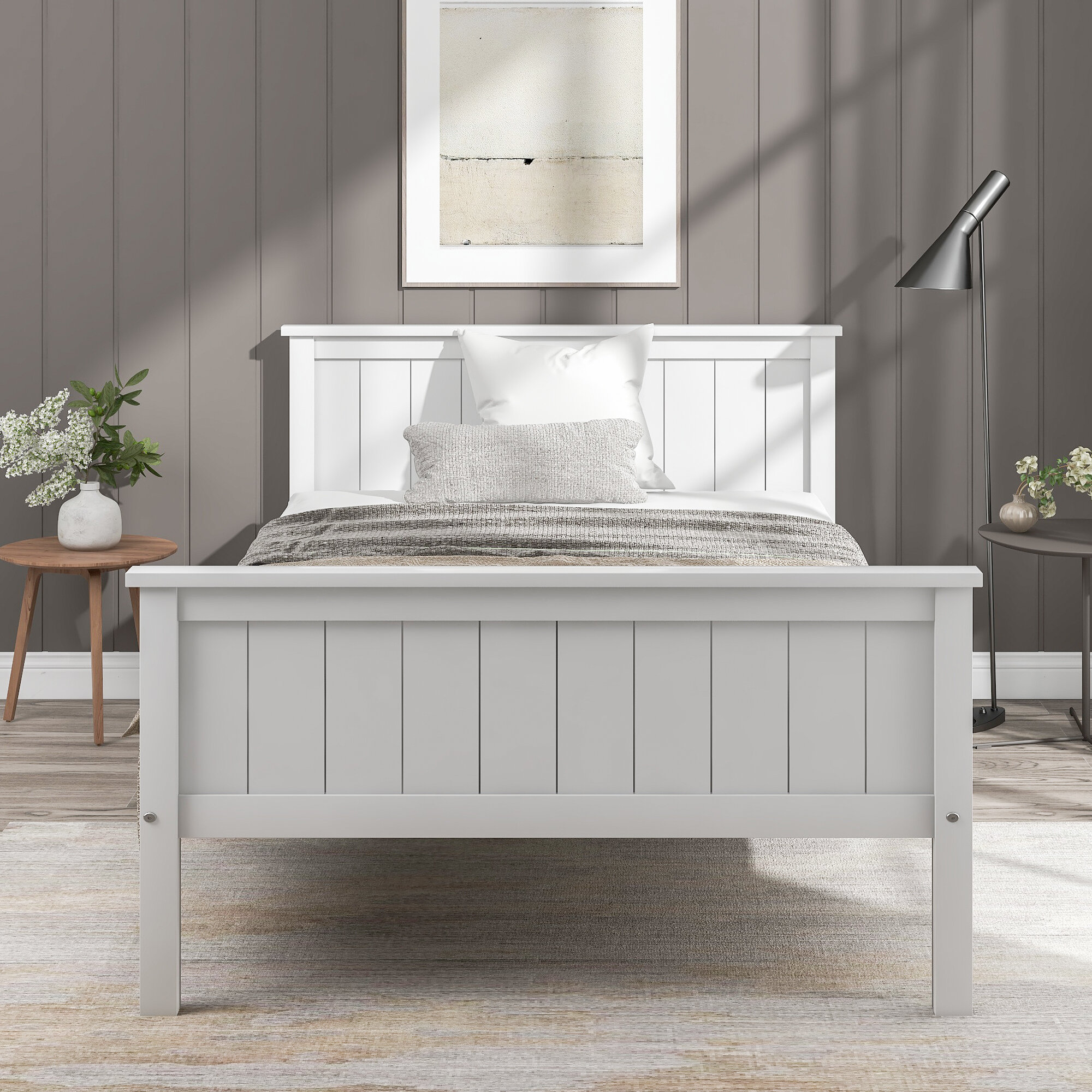 Arcadia Solid Wood Bed