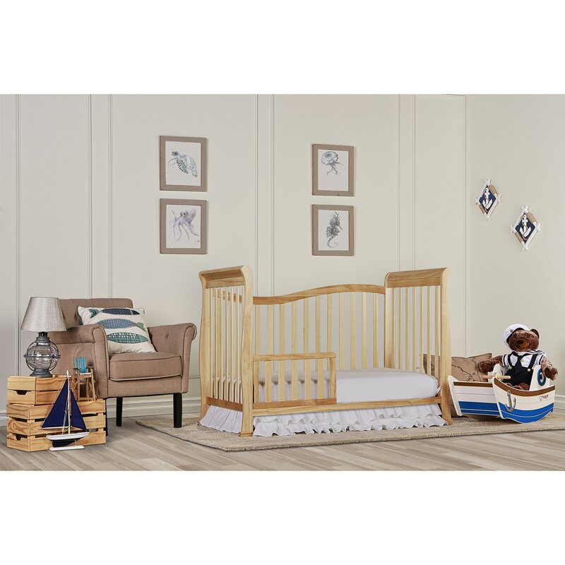 Harriet Bee Clementina 4 In 1 Convertible Crib Reviews Wayfair