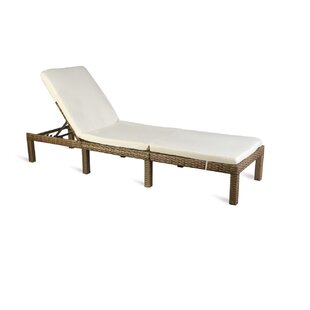 Rocton Reclining Sun Lounger With Cushion By Sol 72 Outdoor