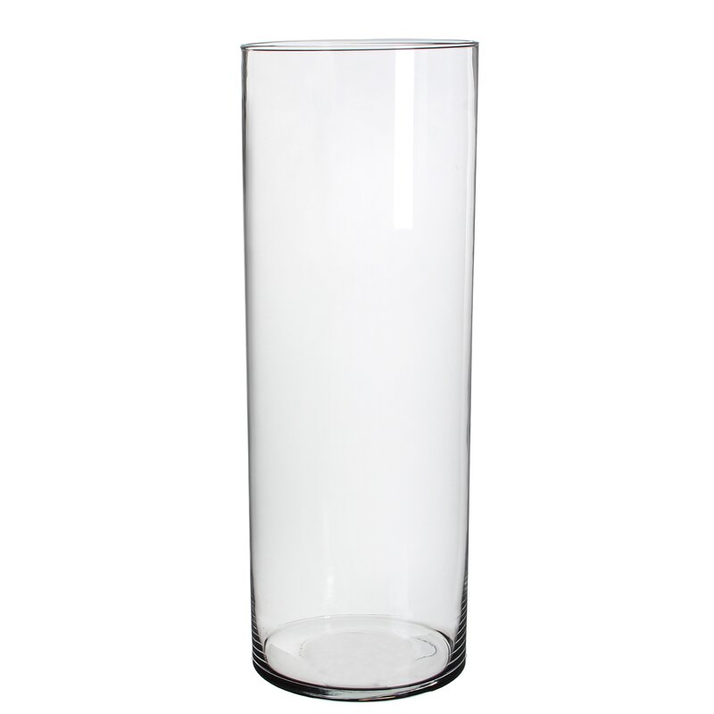 glass table vase