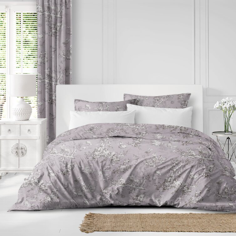 lavender king duvet cover