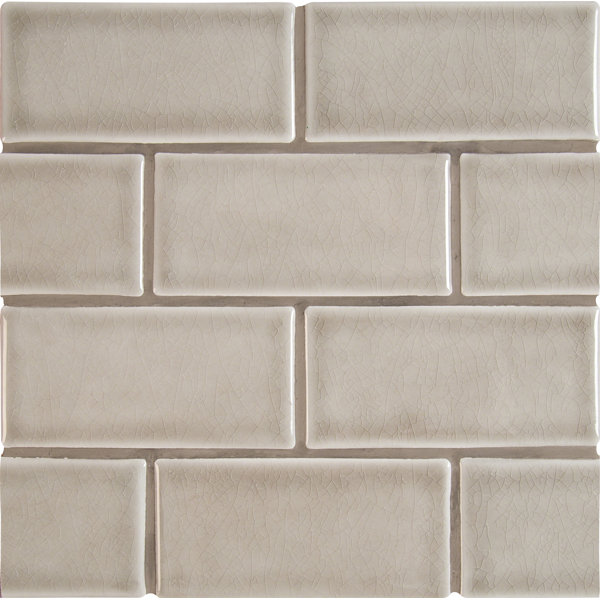 Dove Gray Arabesque Tile Wayfair