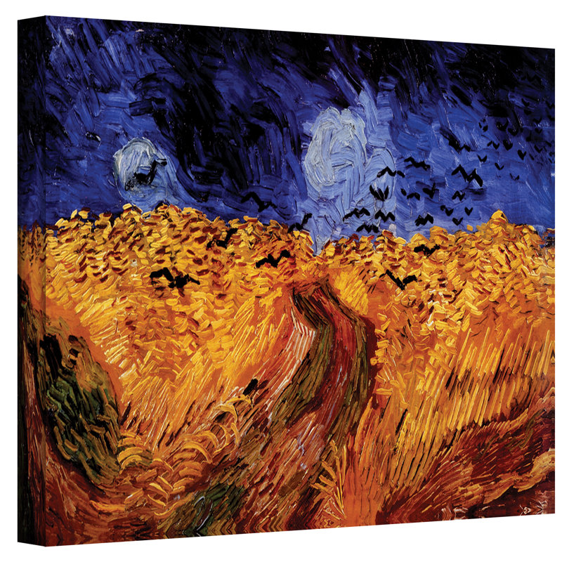 ArtWall ''Wheatfield with Crows'' by Vincent Van Gogh ...