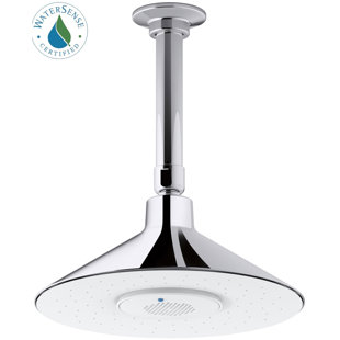 Go to store & view more images Kohler Moxie 2.0 GPM Rainhead with Wireless Speaker