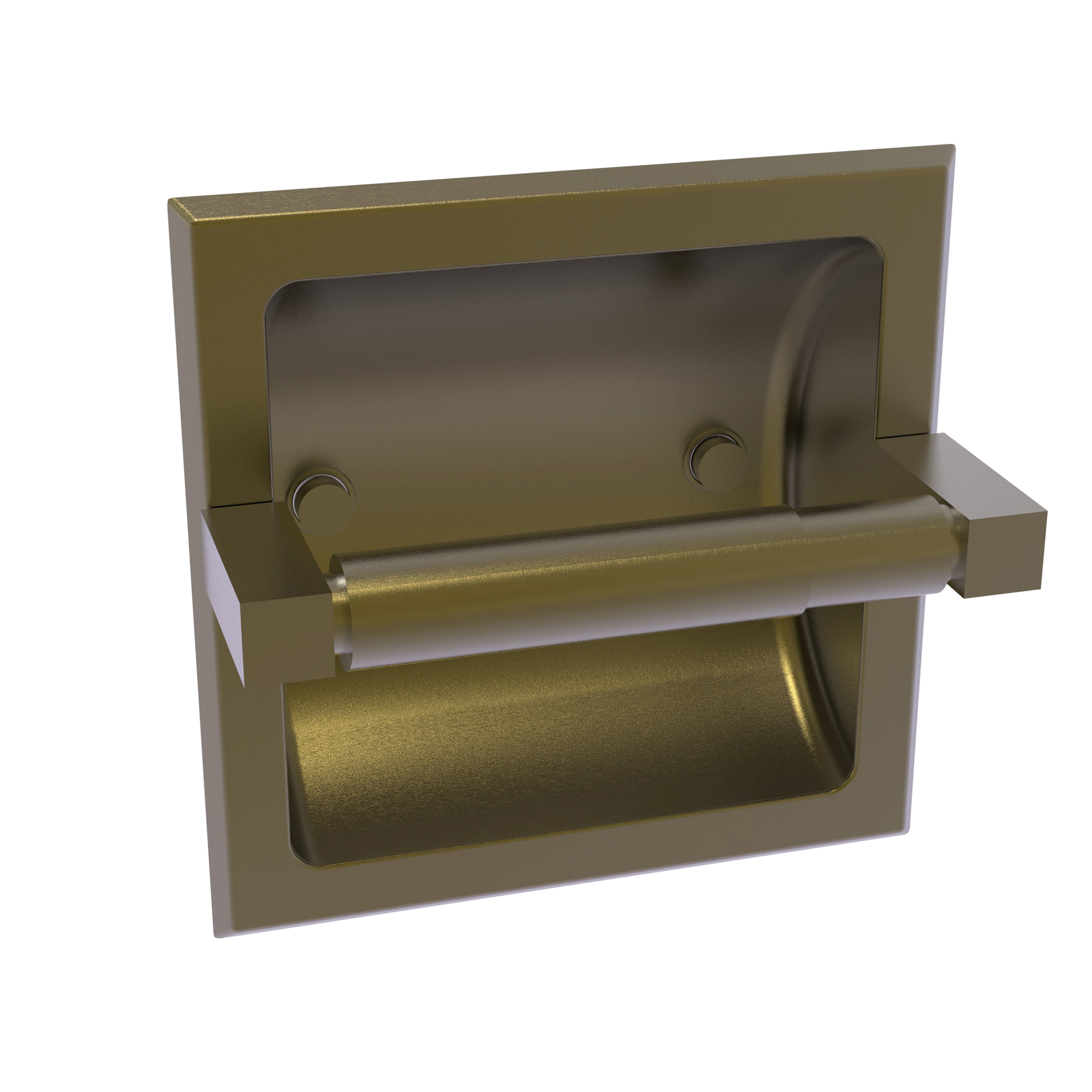Red Barrel Studio Arverne Recessed Toilet Paper Holder Wayfair Arverne Recessed Toilet Paper Holder
