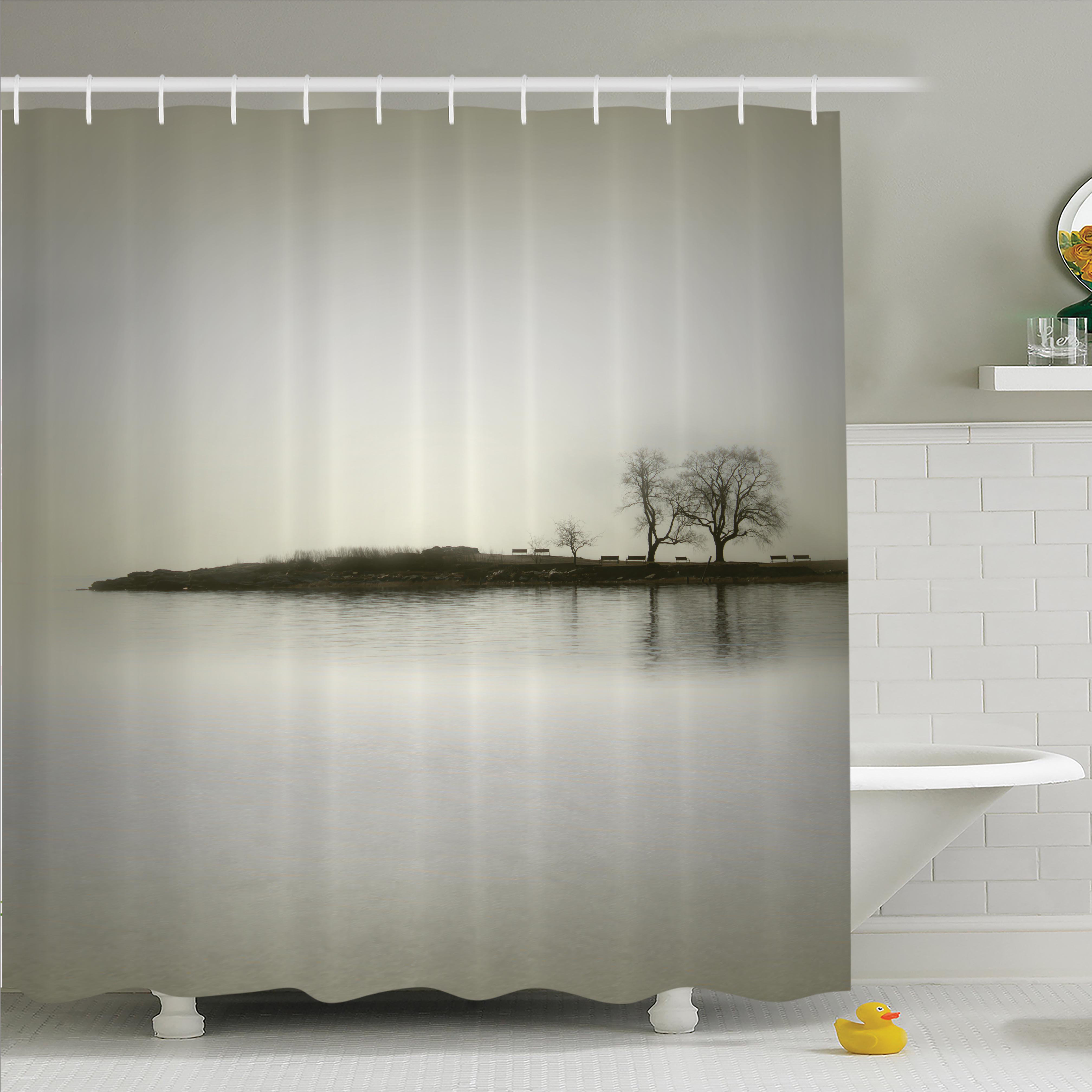 fall shower curtains