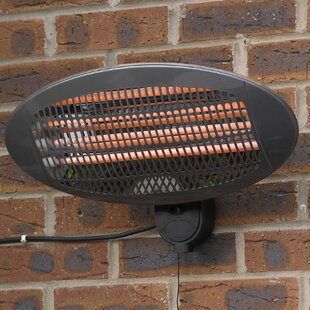 Hickman Wall Mounted Electric Patio Heater By Sol 72 Outdoor