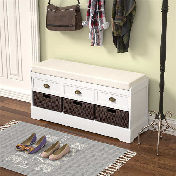 Longshore Tides Storage Bench | Wayfair