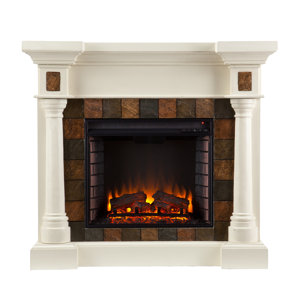 Clatterbuck Electric Fireplace by Fleu..