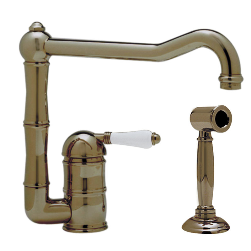 ROHL® Acqui® Column Spout Kitchen Faucet With Extended ...
