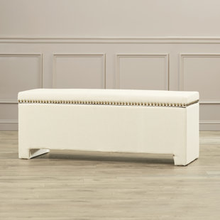 Go to store & view more images Alcott Hill Cloville Upholstered Storage Bench