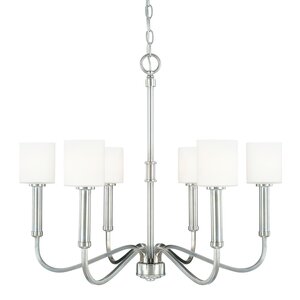 Mette 6-Light Shaded Chandelier