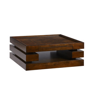 Walnut Square Coffee Tables You Ll Love Wayfair Giardina Coffee Table