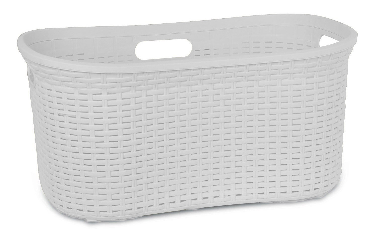 large rectangular laundry basket