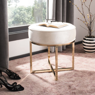 Round Ottoman On Wheels Wayfair